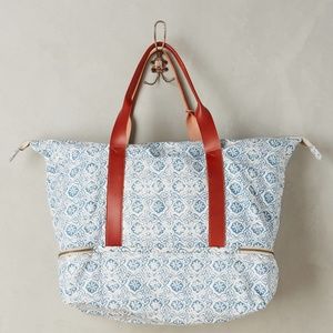 Anthropoligie Majolica Weekender